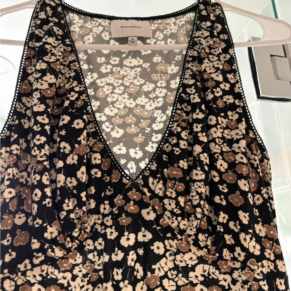 The Reformation Brayden Knit Dress Juno, M - Picture 3 of 4